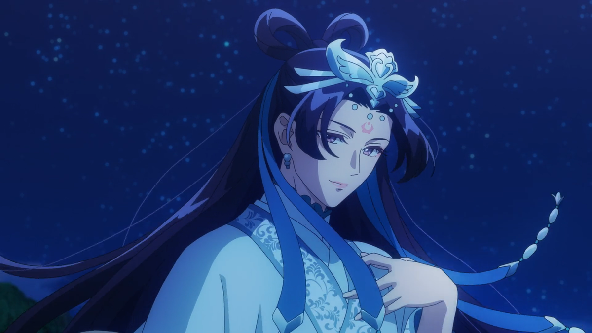 Jinshi dressed as a female dancer.